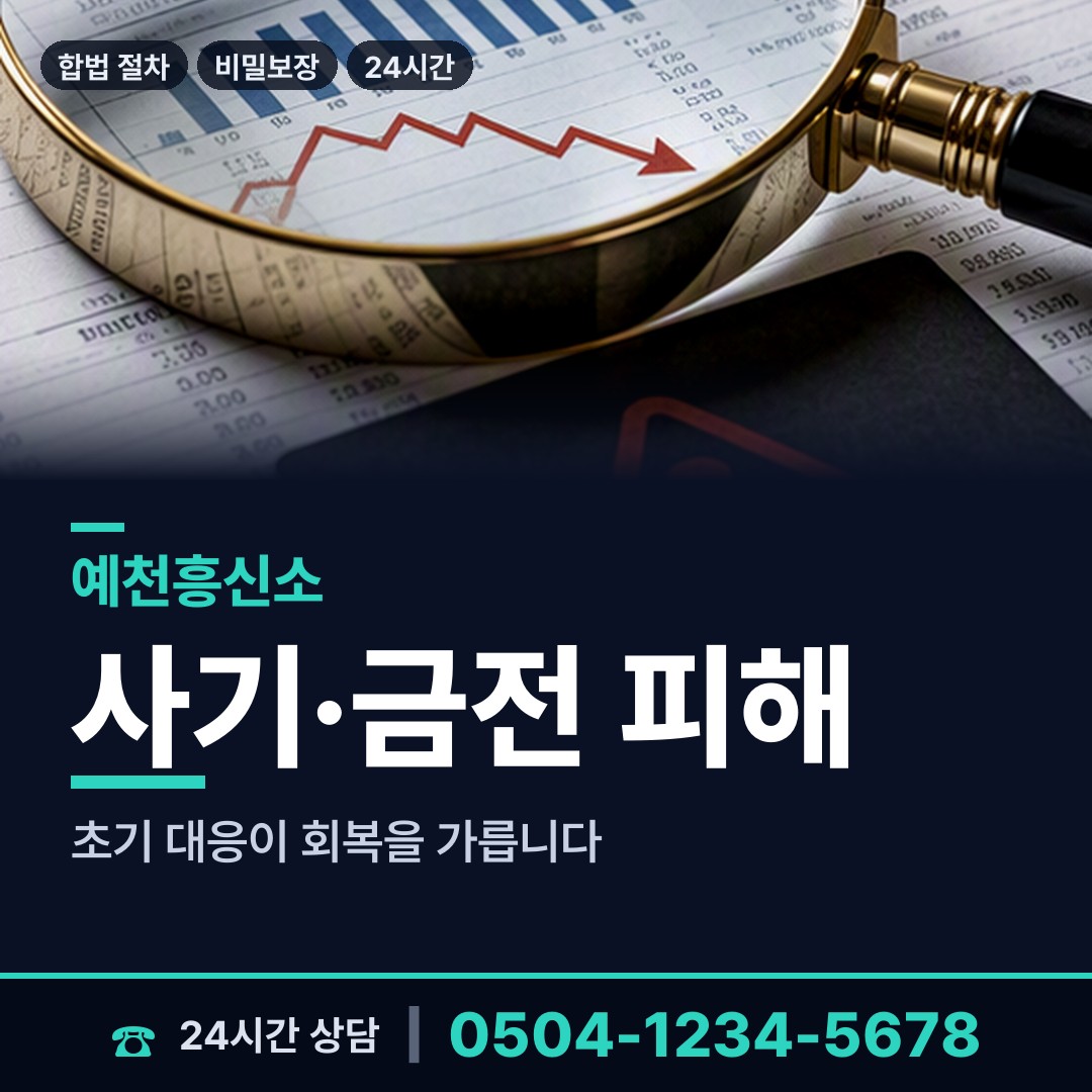 예천 은풍면 주말조사 상담 안내